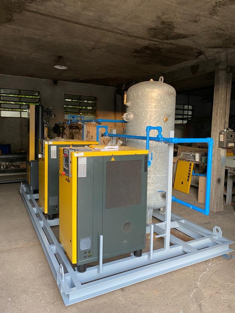 Fabricación de Skid Refrigerado Industrial